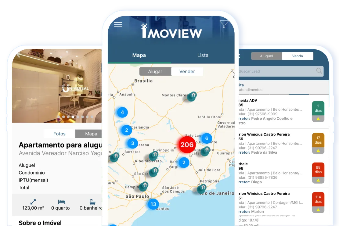 Aplicativos para imobiliária