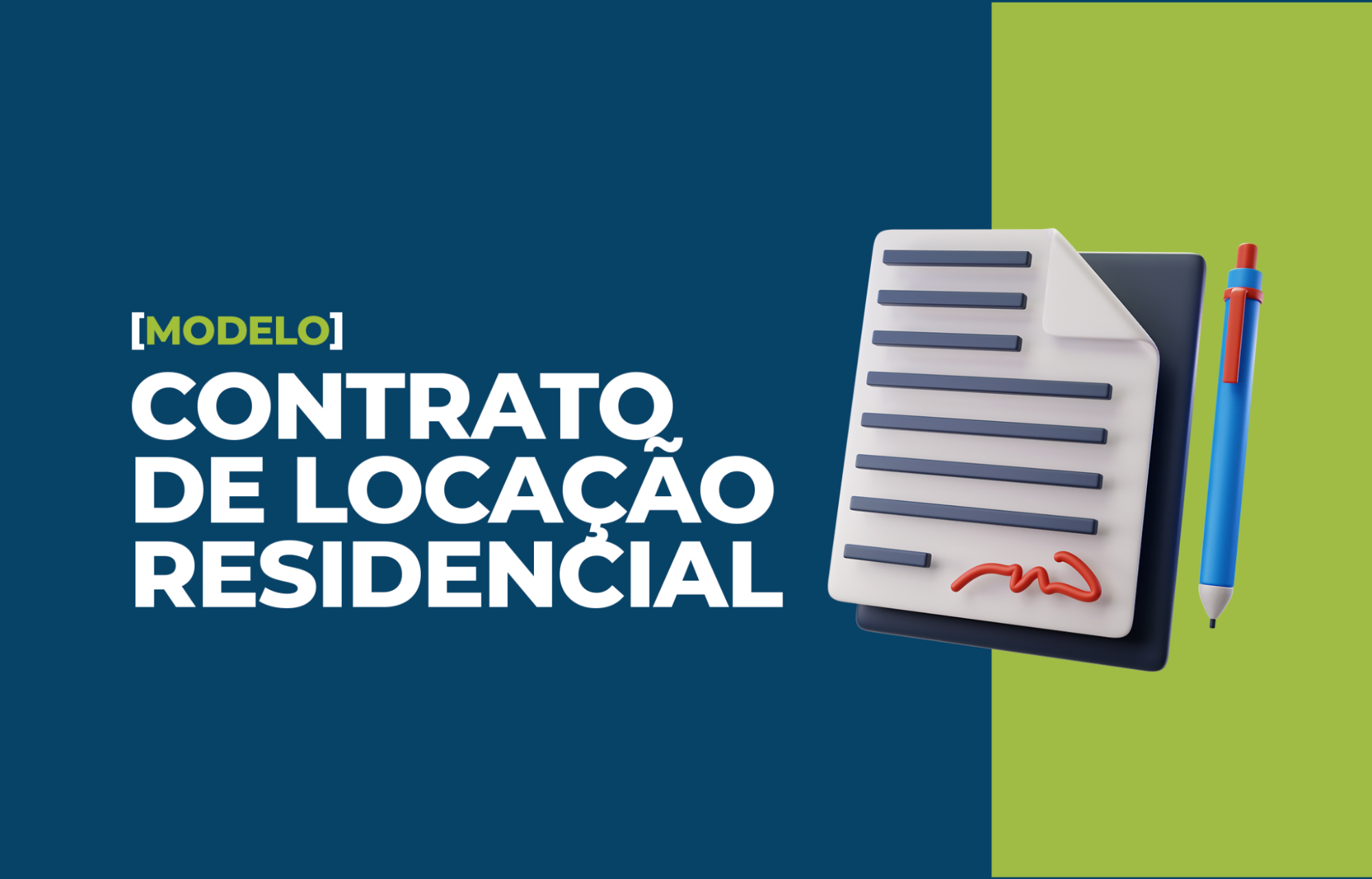 Modelo de Contrato de Locação Residencial
