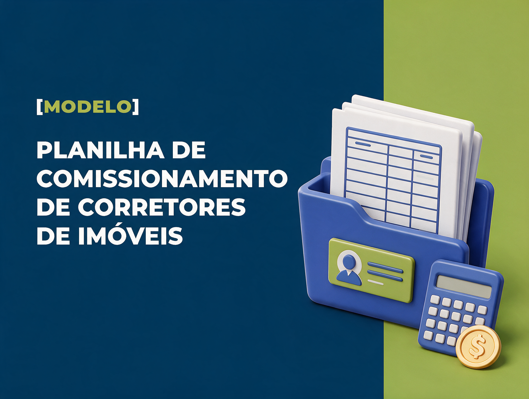 Modelo de Planilha de Comissionamento de Corretores